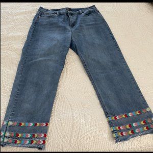 Capri Accented Jeans